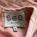 Sea New York Vienne Eyelet Asymmetric Hem Top, Peach Size M New w/o Tag $280 Photo 8