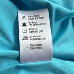 l*space L* Phoebe Classic One-Shoulder Rib One-Piece Blue Swimsuit Size 10 NWOT Photo 5