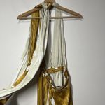 DIARRABLU Mailys Gold‎ Convertible Maxi Dress Size XS Gold Photo 8