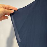 Krazy Kat  blue oversized flowy dress‎ shirt Photo 2