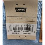 Levi's 501 Distressed Denim Shorts Ripped Frayed Hem Light Wash Photo 4