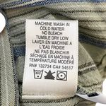 Cloth & Stone Anthropologie Green Striped Linen Blend Tunic Shirt Dress Size XS Photo 9