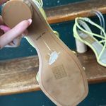 Dolce Vita Strappy Raffia Heeled Sandal 10 Yellow Photo 8