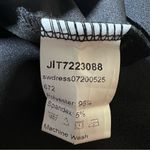 SheIn  Curve Black Short Sleeve Scallop Trim Dress Photo 6