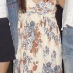 Abercrombie & Fitch  Floral Crinkle Textured Ruched Maxi Dress Photo 0