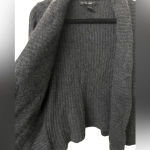 Revolve Elena Solano 100% Pure Cashmere Dark Grey Button Sweater Longsleeve Size L Photo 2