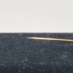 Vintage Coat Pins Lot of 3 Angel Cherub Cupid and FloralGold Tone Rhinestones Photo 1