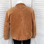 Bagatelle Corduroy Chunky Coat Spice Rust Brown Large Photo 3