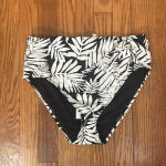 Bleu Rod Beattie  Urban Oasis High-Waist Draped Side-Tie Bikini Bottom sz 10 NWT‎ Photo 1