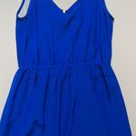 Amanda Uprichard  Silk Wrap skirt Mini Dress Cute loyal Blue Dress Small Photo 3