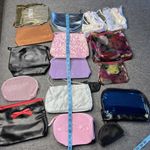 Makeup Bag Lot Coin‎ Purse Pouch Clutch Purse 17 Pieces Signature A Pink Photo 8