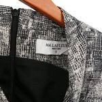 MM.LaFleur The Aditi Dress Crackle Black White Sleeveless V-Neck 8 Photo 6