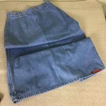 No Excuses Women’s Vintage Maxi Denim Skirt Size 9/10 Photo 3