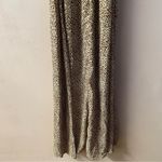 SheIn Tan/Brown Leopard Print Surplice V-Neck Belted Maxi Dress Size S EUC Photo 14