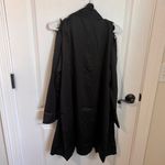 Frederick's of Hollywood Robe Womens Summer Lattice Lacing Robe Medium Black NWT Photo 6