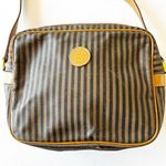 Fendi Vintage Pequin Striped Canvas Bag Photo 4