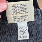 Rapaki Mahana Vintage Grey Wool Cardigan Sweater Hand Knitted Size M Photo 9