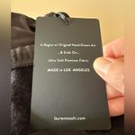 Lauren Moshi  Alana Bone Diamond Sweatpants Black Pants Joggers Skull Bones NWT Photo 3