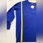 Halogen  NWT Size 1X Cashmere Crewneck Sweater in Royal Blue Photo 5