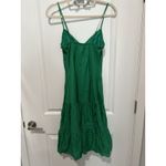 Gap Maxi Dress Fit and Flare Green Size 4 Preppy Photo 1