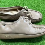 SAS Bounce Shoes Womens Size 8 Vintage Taupe Leather Lace Up Comfort Walking Brown Photo 2