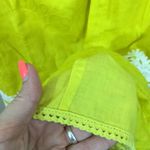 Anthropologie Anthro Floreat Rare Yellow White Cloud Sun Dress Photo 3