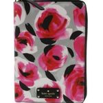 Kate Spade - Pink and Black Floral Pouch Photo 0