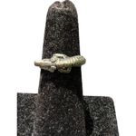 7 Piece Silver Tone Jewelry Lot Happy Bee Necklace Audrey Alligator Ring Bracele Photo 4