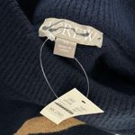 J.Crew Chunky Crewneck Sweater Supersoft Yarn Cropped Oversized Navy XS NWT Photo 5