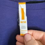 Lucy Activewear Tunic Shirt Blue M Medium Boat Neck Dolman Sleeve Photo 2