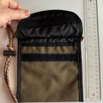 Timberland Olive Green Canvas Neck Wallet With Adjustable Cord Photo 1