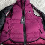 Adidas  W down vest C.R. in power berry size small NWT Photo 6