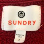 Evereve Red Sundry Sweatshirt Photo 1