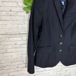 J.Crew  Super 120 Navy Pin Stripe Wool Blazer Photo 1