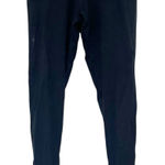 Victoria's Secret Pink Yoga Black Leggings Criss Cross Detail Sz S Photo 0