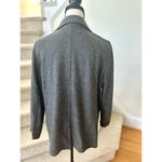 Talbots  Charcoal Grey Wool Blend Lightweight Blazer Cardigan Photo 1