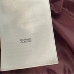 Laundry by Shelli Segal Jacket Coat Womens Large Quilted Red Burgundy Winter Photo 14