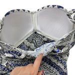 Gottex Profile by Ixtapa Flyaway Bandeau Tankini in Blue/Black Multi 6 Photo 6