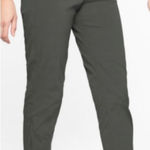 Athleta ‎ Mod Trekkie Crop Pants Size 4 Gray Black Pull On Photo 0