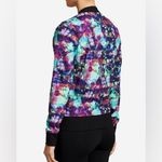 Athleta Floral Fade Bombastic Jacket Purple Turquoise Photo 8