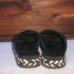 Tory Burch Leather CRISSCROSS ESPADRILLE SLIDE Photo 5