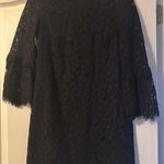 Banana Republic Banana Lemon Black Lace Dress Photo 0