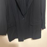 Open Edit ‎ Relaxed Fit Blazer in Black Size 1X Photo 3