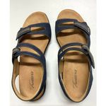 Trotters “Katarina 3” Casual Blue Denim Ankle Strap Sandals Women's Size 7.5 N Photo 5