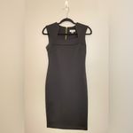Calvin Klein  Square Neck Sheath Dress, Black, Size 2, EUC Photo 2