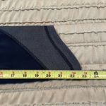 Lululemon  Wunder Under Crop Leggings Sashiko Cross Inkwell Rugged Blue 4 W6C87S Photo 8