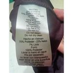 Slny  Eggplant Raised Velour Low Back Dress Sz 14 NWT Photo 3