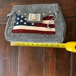Aimee Kestenberg  Washington Crossbody Denim Flag Purse Photo 4