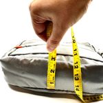 Delsey For Once Wet Pack Toiletry Travel‎ Bag – Coral Orange / Pearl Grey Gray Photo 7