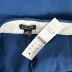 J.Crew  Tall Kaya Pant Stretch Linen Blend Cobalt Berry Blue Classic US 8T NWT Photo 10